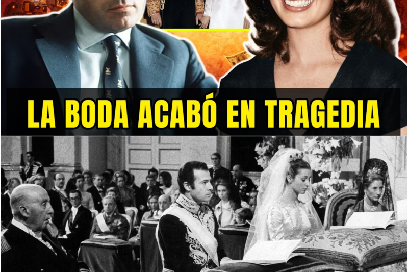 La nieta de Franco y Alfonso: la boda que acabó en tragedia