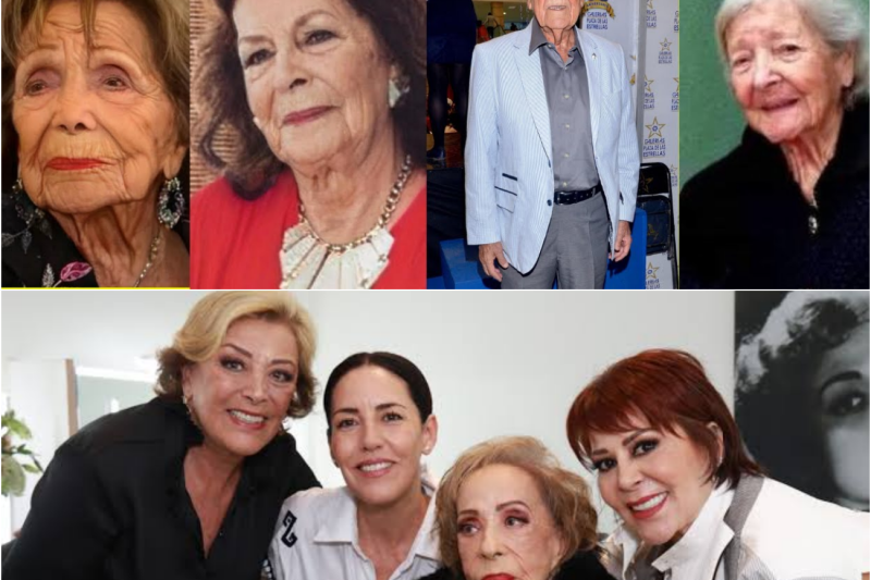 Legendas Vivas: El Presente de los 15 Famosos más Longevos que Forjaron el Espectáculo Mexicano