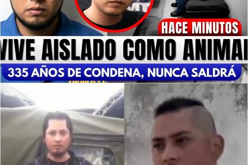 Así Vive Hoy el Monstruo de Toluca: Aislado y Vigilado las 24 Horas