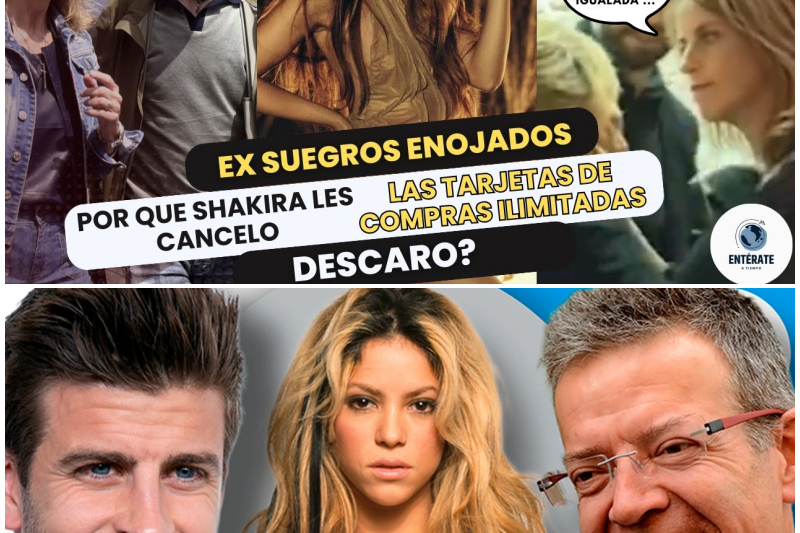 El Golpe Maestro de Shakira: Ex Suegros Estallan de Furia Tras la Cancelación de sus Tarjetas de Crédito Ilimitadas