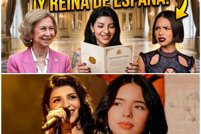 La Reina Emérita Sofía Sorprende al Mundo: Cazzu Será la Invitada de Honor en España Mientras Ángela Aguilar Queda en el Olvido