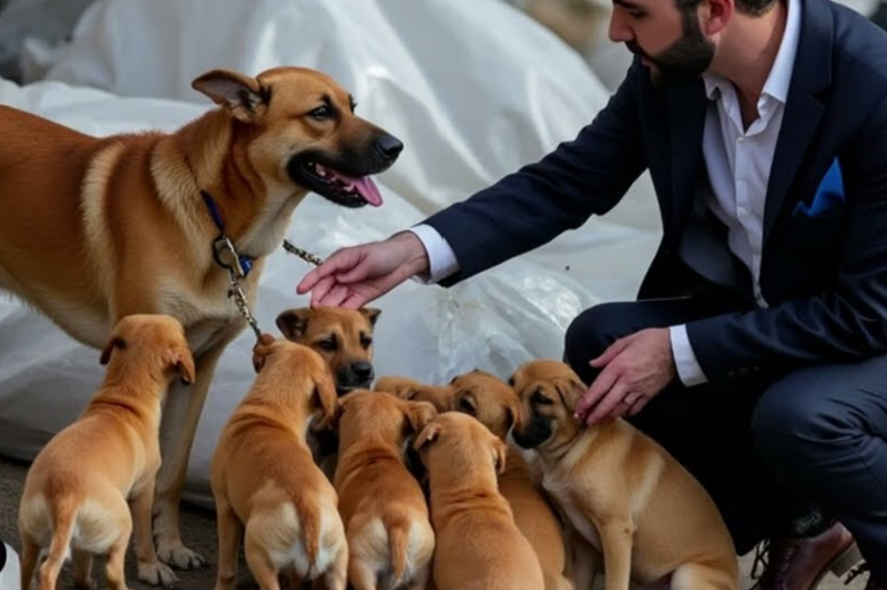 Bukele, notando unos perros callejeros, detuvo su vehículo… lo que sucedió después te sorprenderá
