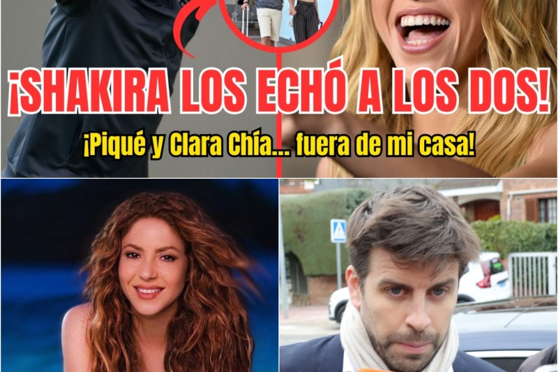 ¡PUNTO FINAL SIN NEGOCIACIÓN! SHAKIRA EXPULSA DE FORMA FULMINANTE A GERARD PIQUÉ Y CLARA CHÍA DE SU PROPIEDAD EN BARCELONA TRAS DESCUBRIR UNA INACEPTABLE TRANSGRESIÓN DE LÍMITES