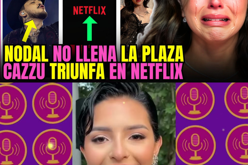 Contraste en el entretenimiento: Christian Nodal enfrenta bajas ventas en la Plaza México mientras Cazzu triunfa en el streaming