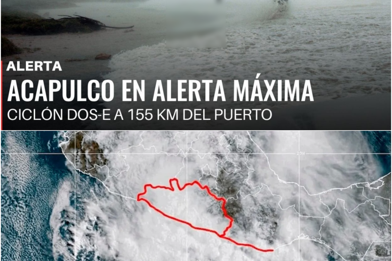 Alerta Máxima en Acapulco: La Inminente Llegada de la Tormenta Boris Amenaza con Desatar el Caos en las Costas de Guerrero