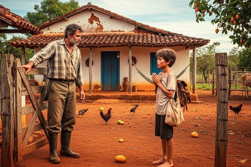 “SI EL SEÑOR ME DEJA QUEDARME, YO LIMPIO EL CORRAL” —Dijo el Niño sin Hogar al Granjero.