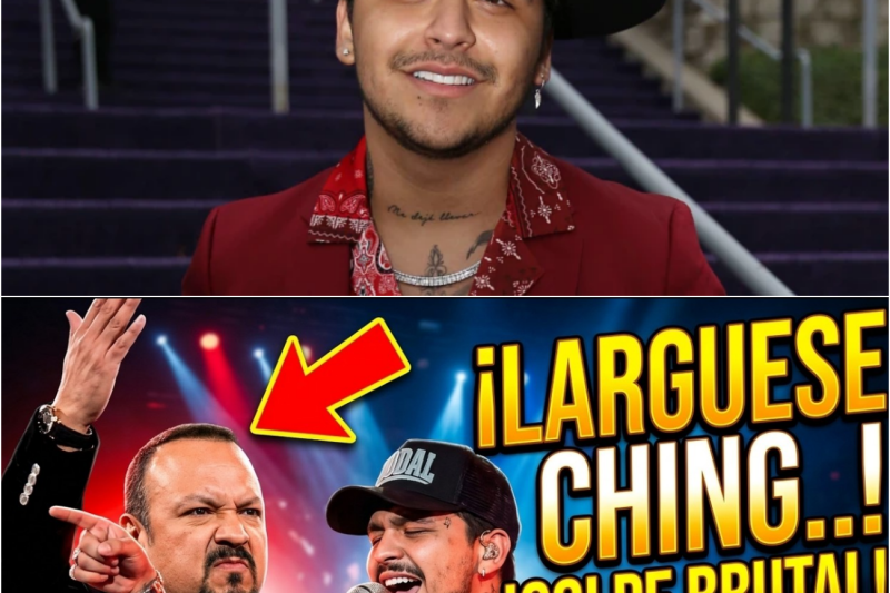 Guerra brutal en el regional mexicano Christian Nodal enfrenta el fracaso de un concierto vacio y desata un pleito a gritos contra Pepe Aguilar