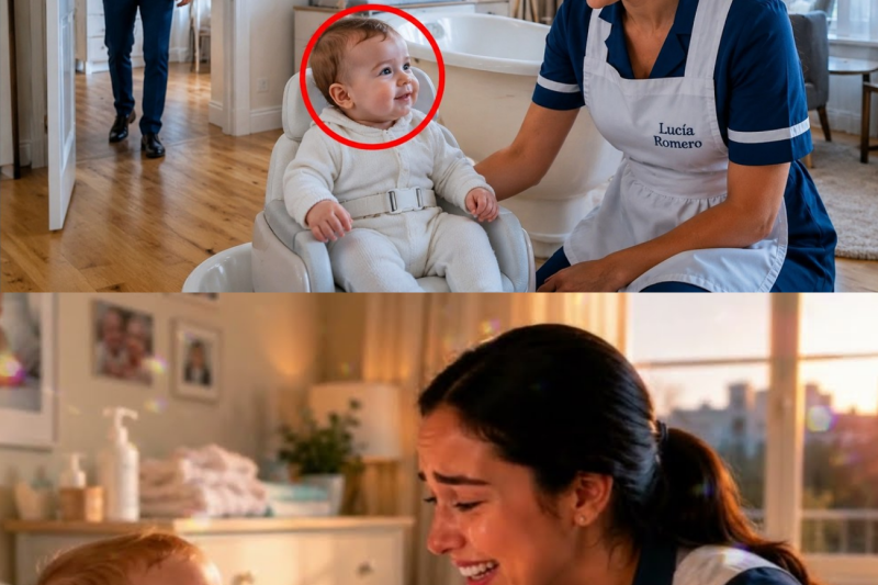 Su hijo nació ciego, pero un día entró y se quedó impactado.