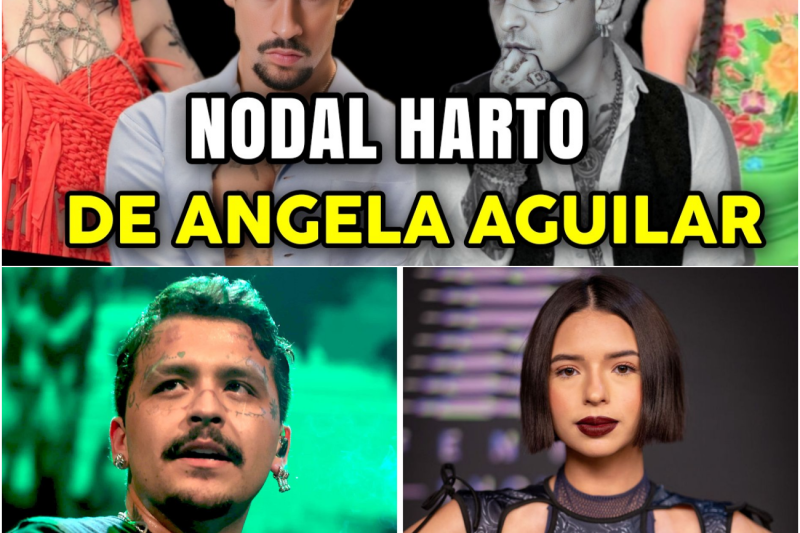 El declive de un cuento de hadas forzado: Abucheos a Ángela Aguilar, desplantes de Christian Nodal y la sombra de Cazzu arruinan su última aparición en el escenario