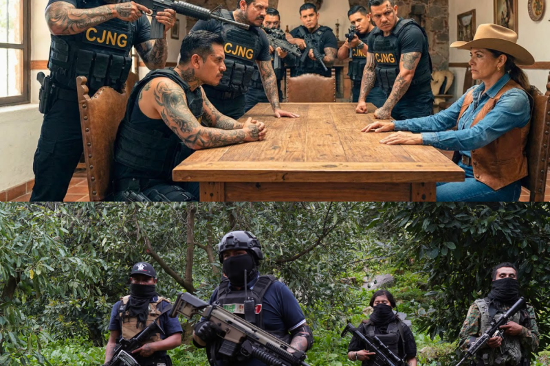 El CJNG Llegó A Un Rancho Pidiendo Dinero — Jamás Imaginaron Quién Era La Verdadera Dueña