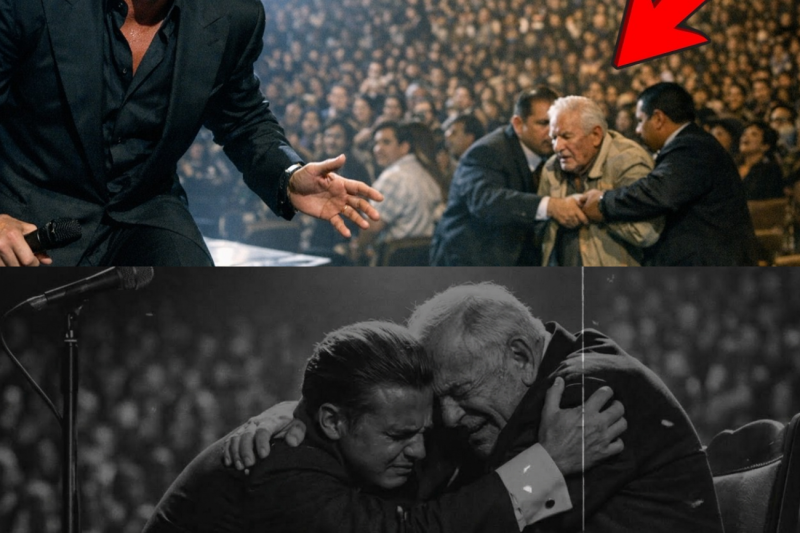 Luis Miguel DETUVO la Canción a Mitad del Show Cuando vio a un Anciano Siendo Sacado por Seguridad