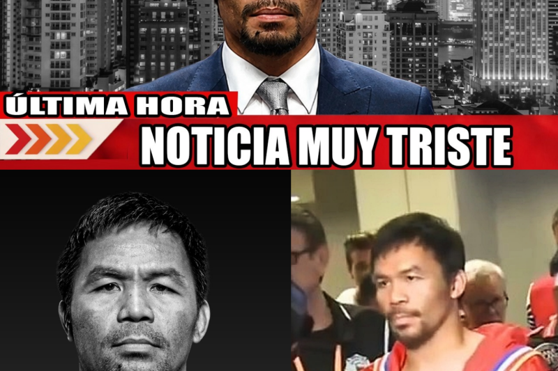 El Ocaso del Héroe: La Tragedia Silenciosa de Manny Pacquiao a sus 47 Años