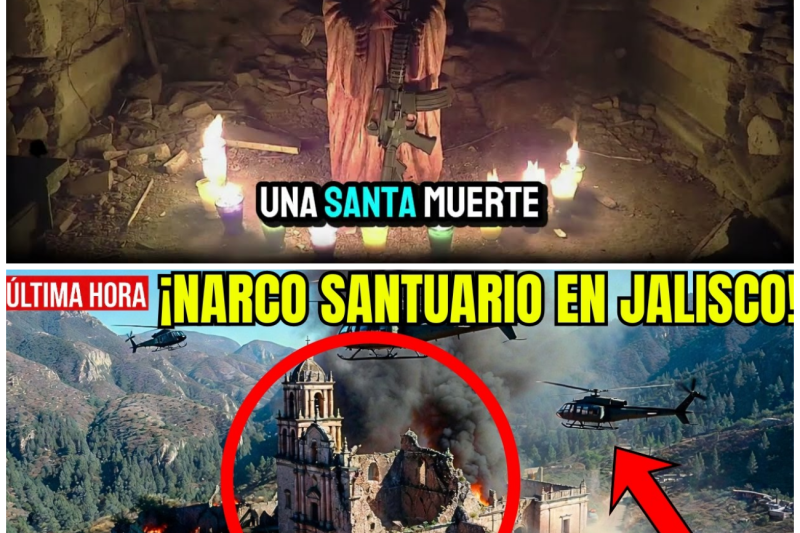 🇲🇽 ¡MURCIÉLAGOS REVIENTAN “NARCO-SANTUARIO” EN JALISCO! CJNG OPERABA EN TEMPLO EN RUINAS 88 SICARIOS