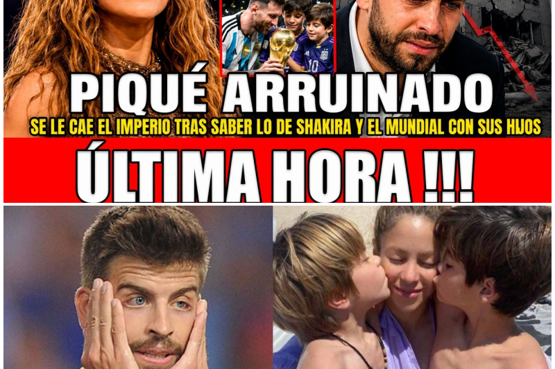 El Renacer de Shakira y la Caída del Imperio de Piqué: Lágrimas, Dignidad y una Verdad Oculta