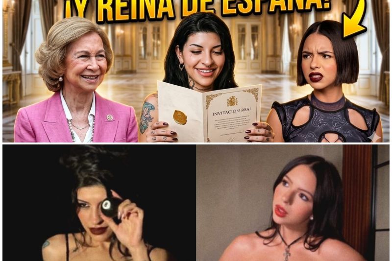 La Reina Emérita Sofía Sorprende al Mundo: Cazzu Será la Invitada de Honor en España Mientras Ángela Aguilar Queda en el Olvido