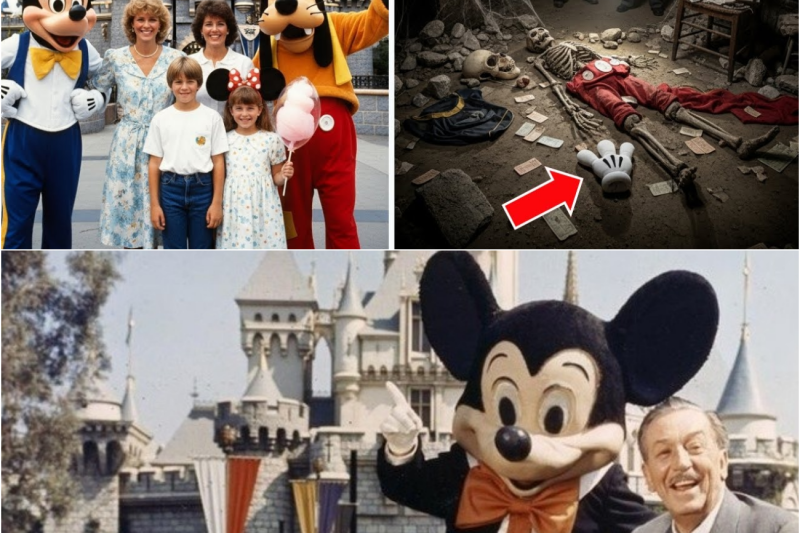 Una familia desapareció en Disneyland en 1981 — décadas después empleados hallaron una sala oculta…