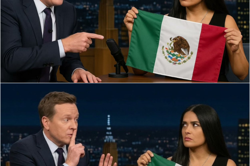 Lo Que Salma Hayek Hizo Después de Presentador Americano Desprecio a Mexico No Tiene Precedentes