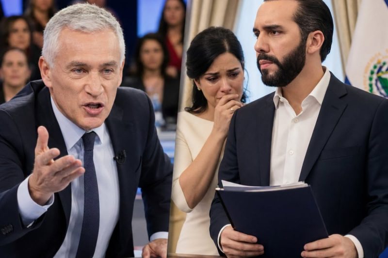 Un presentador se burló de la familia del Presidente en vivo, pero una carpeta secreta apagó las risas del estudio