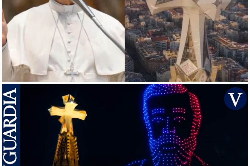 La apoteosis de la Sagrada Familia y el resplandor que transformó la noche de Barcelona