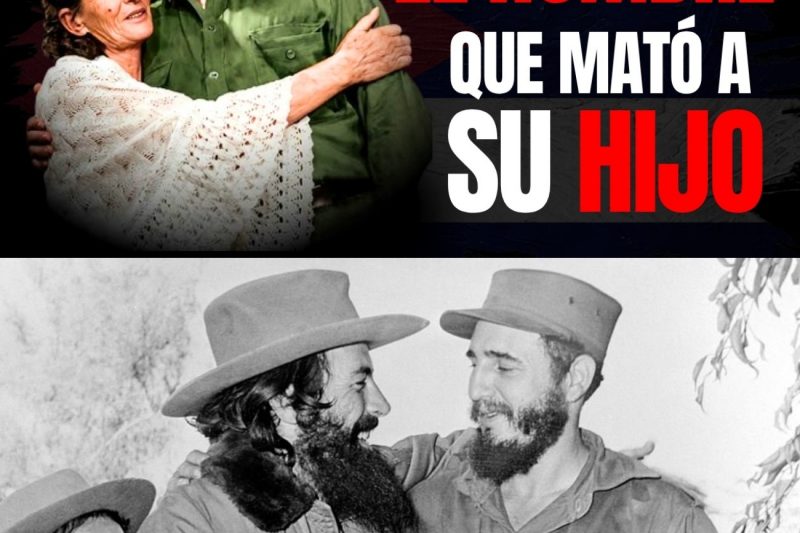 El DETALLE aterrador en esta foto de Fidel Castro | El SECRETO de la madre de Camilo Cienfuegos