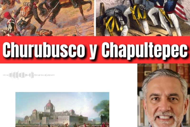 Churubusco y Chapultepec: Así se desplegó el brutal ataque estadounidense contra México
