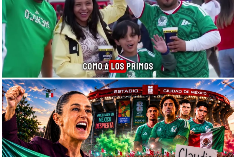 Nadie Esperaba el PALOMAZO que Dió Sheinbaum con la Bandera mexicana, Estalla el Mundial 2026