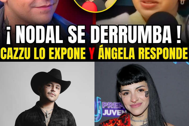 ¡Estalla la Bomba! El Imperio de Nodal se Derrumba Mientras Cazzu Amenaza, Ángela Aguilar Presume Anillo Millonario y Emiliano Aguilar Explota en Vivo