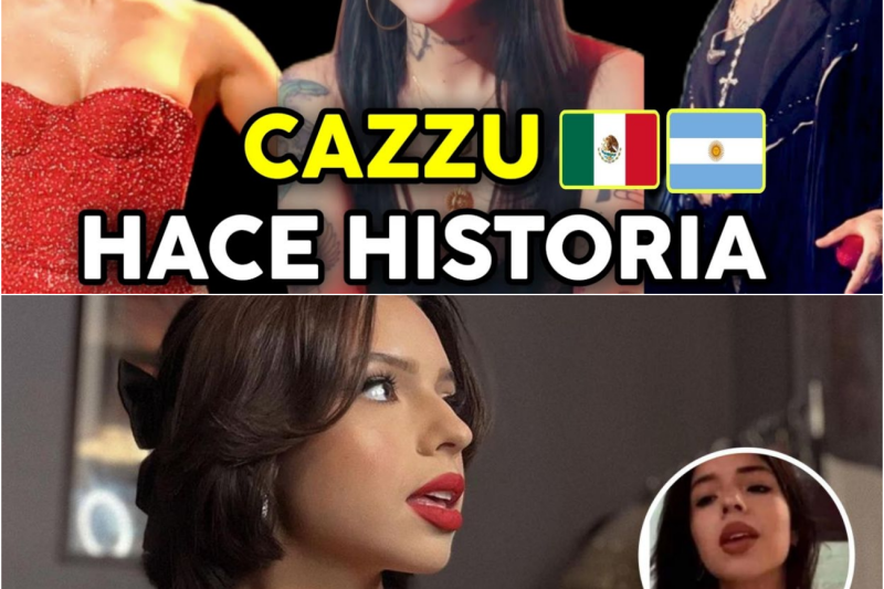 El triunfo histórico de Cazzu en los escenarios expone el declive artístico y la ola de cancelaciones de Ángela Aguilar y Christian Nodal