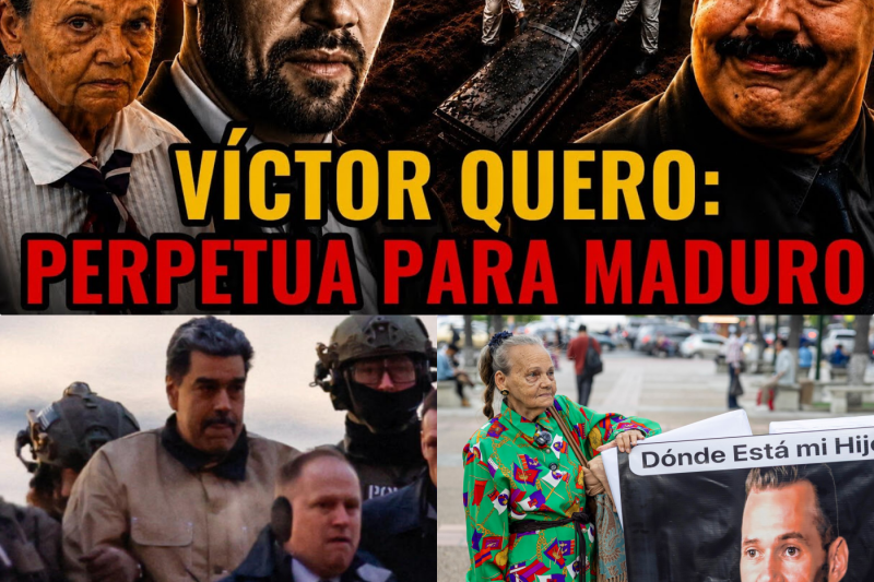 “Cadena perpetua para MADURO”: Habla abogado de VÍCTOR QUERO ¡JUSTICIA!