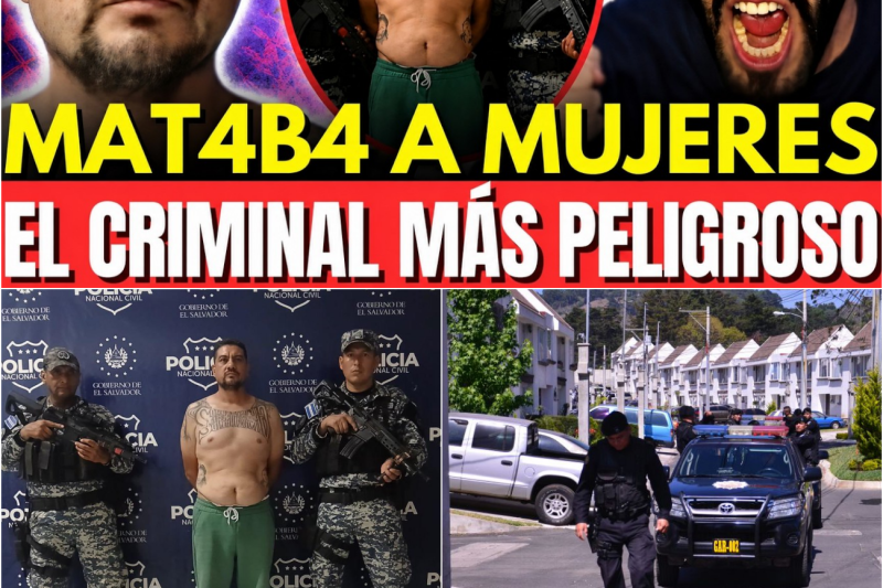 El Fin del Intocable: Así Cayó “El Sniper”, el Temido Líder de la MS-13 Condenado a 500 Años que Aterrorizaba el Oriente Salvadoreño
