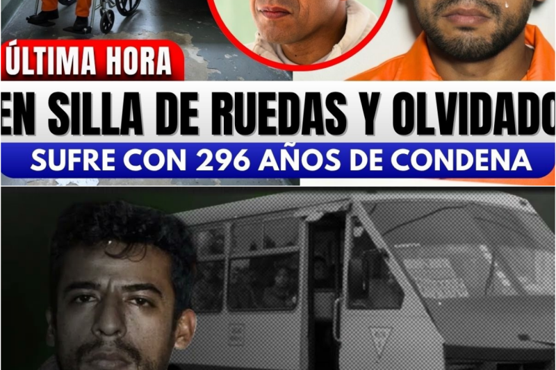 Así Paga condena “El Coqueto”: Sin poder Caminar y Sin Visitas en 14 Años
