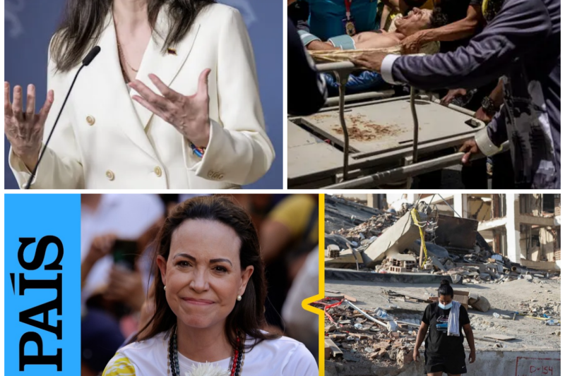 “¡Ha llegado el momento!”: María Corina Machado anuncia su inminente regreso a Venezuela en medio de la desgarradora crisis por los sismos