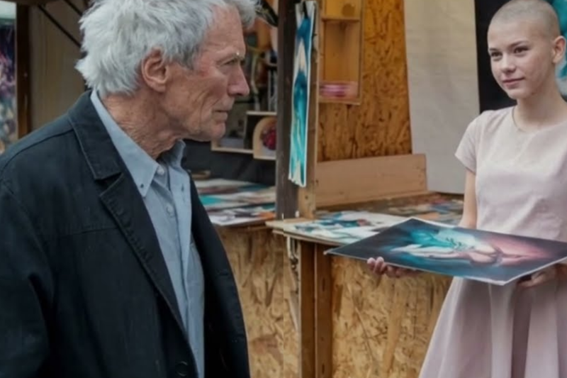 Niña Vende Arte Para Pagar Quimio y Clint Eastwood Aparece y lo Cambia Todo
