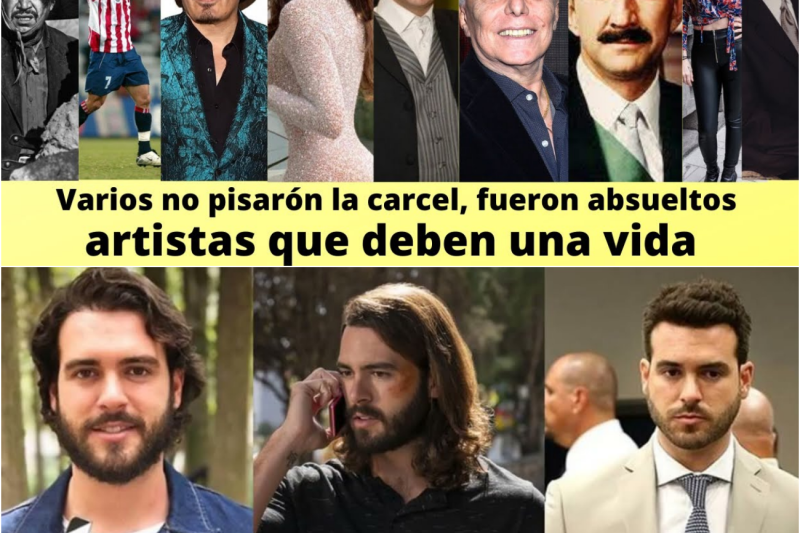 Famosos Mexicanos y la Muerte: La Impactante Lista de Celebridades que Arrebataron Vidas y Lograron Librar la Cárcel