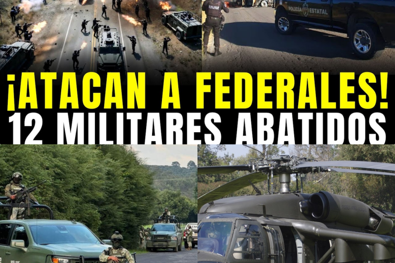 ¡Masacre en Uruapan! El cobarde ataque del CJNG que cobró la vida de 12 militares y desató la furia del Ejército