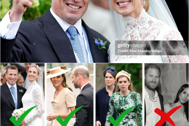 El aislamiento definitivo de los Sussex: Prince Harry y Meghan Markle, los grandes ausentes en la boda de Peter Phillips