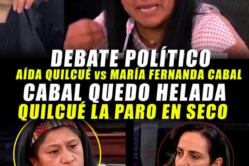 Choque de trenes en el Senado: Aída Quilcué frena con firmeza a María Fernanda Cabal tras duras críticas a la democracia de las comunidades indígenas