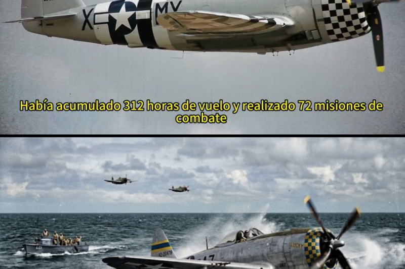 El piloto del P-47 que desafió a la muerte: luchó contra 20 cazas para salvar a 9 compañeros