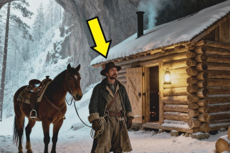 Nadie creía en su cabaña en la cueva… Hasta que el invierno puso a prueba al pueblo