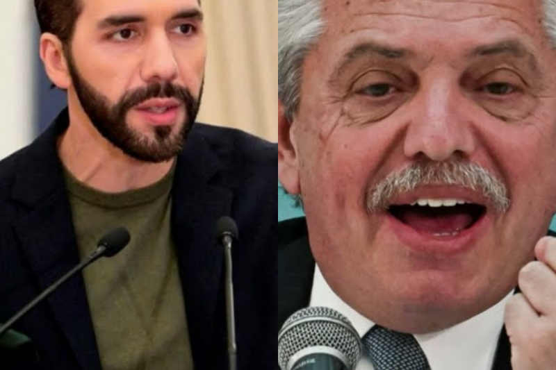 Alberto Fernández desafió a Nayib Bukele… y una sola palabra lo dejó en silencio