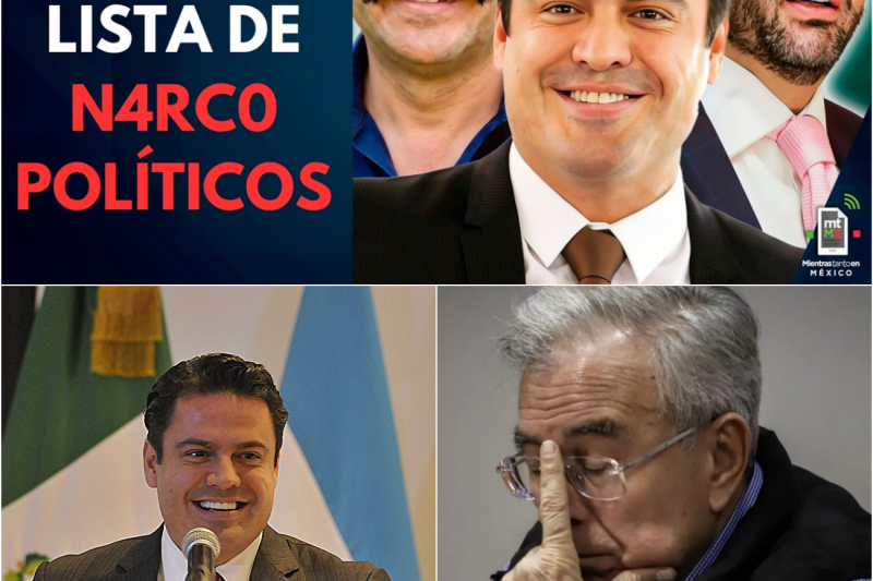 La lista negra se expande: Destapan la nueva red de políticos y magistrados al servicio del crimen organizado en México