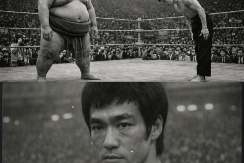 Campeón Sumo Invicto 12 Años Rechazó Inclinarse Bruce Lee — 90 Segundos Después, 9000 Fans Silencio