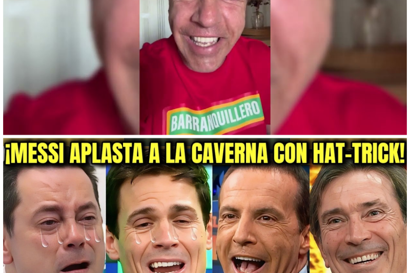 ¡ARGENTINA GOLEA CON HAT-TRICK DE MESSI Y LA CAVERNA LLORA DE LA RABIA -EL CHIRINGUITO EXPLOTÓ HOY