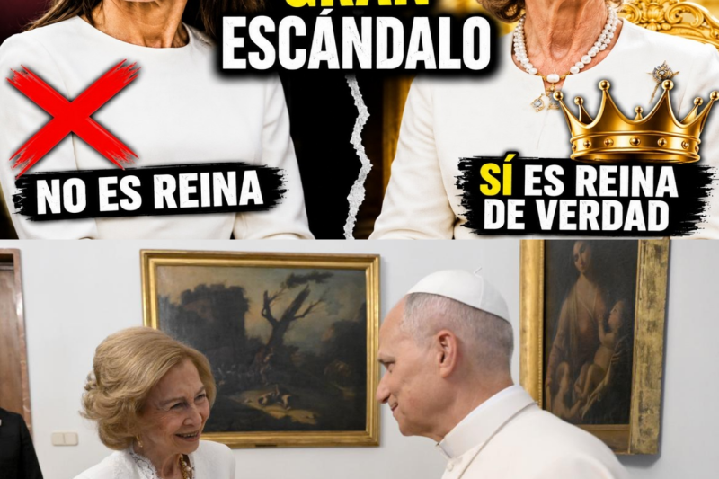 El abismo del protocolo real: El día que la Reina Sofía dejó en evidencia la fría rigidez de Letizia ante el Papa