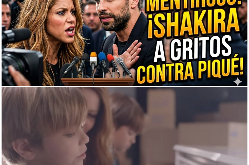 Shakira Estalla a Gritos Contra Gerard Piqué en Pleno Set de Grabación: La Defensa Feroz por Milan y Sasha y el Pasado que no Perdona