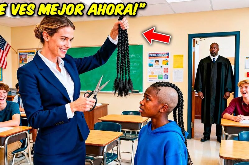 Maestra Le Corta El Cabello A La Chica Negra Equivocada, Sin Saber Que Su Padre Es Un Juez Federal.