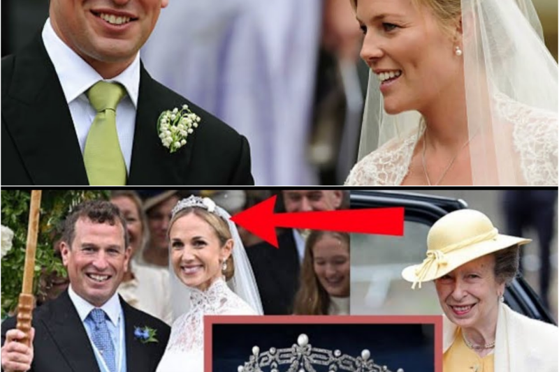 Giro inesperado en la realeza britanica La polemica decision de la novia de Peter Phillips al rechazar la tiara de la Princesa Ana por una pieza con historia oculta