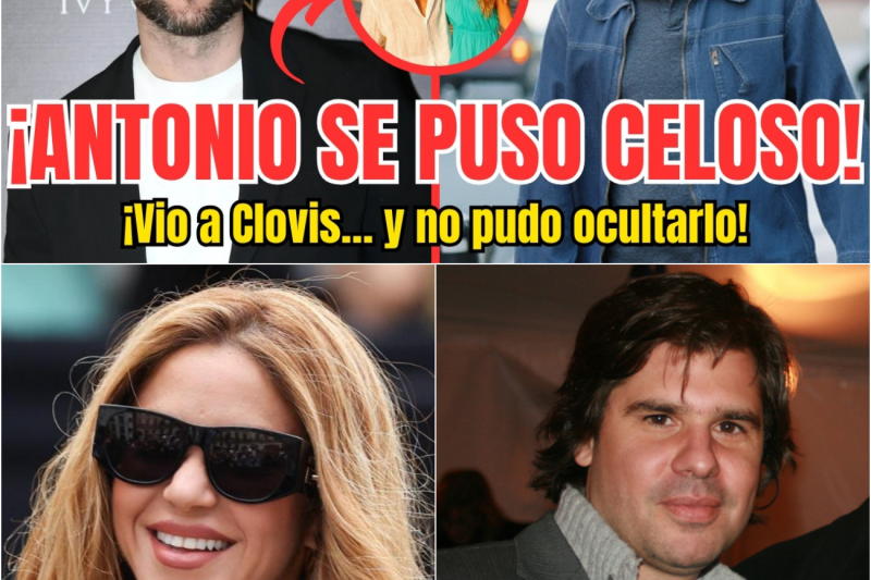 ¡Tensión en el paraíso! Antonio de la Rúa, devorado por los celos al presenciar el magnético reencuentro entre Shakira y Clovis Nienow