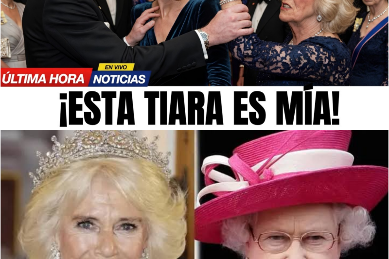 ÚLTIMA HORA ¡Catalina usa la tiara de Diana otra vez… y Camila habría terminado llorando!