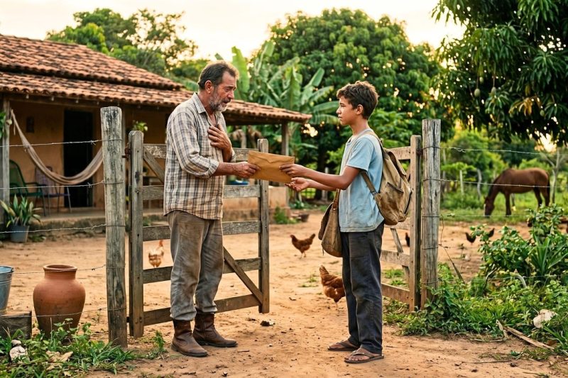 “Perdí a Mi Padre… Pero Vine a Pagar Su Deuda” — Lo Que el Hacendado Hizo Después Te Sorprenderá